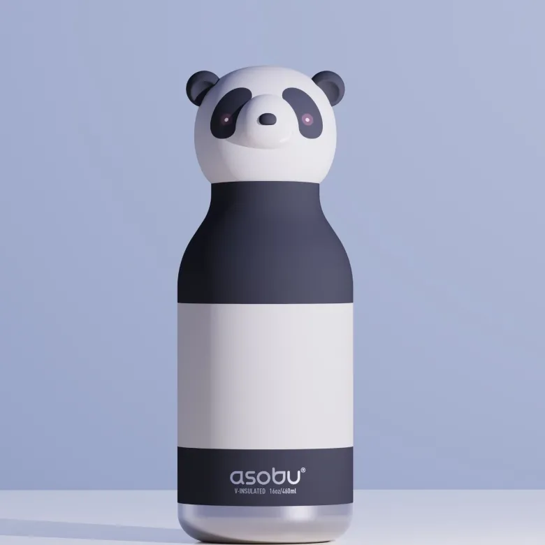 Gourde isotherme bestie panda (460 ml)