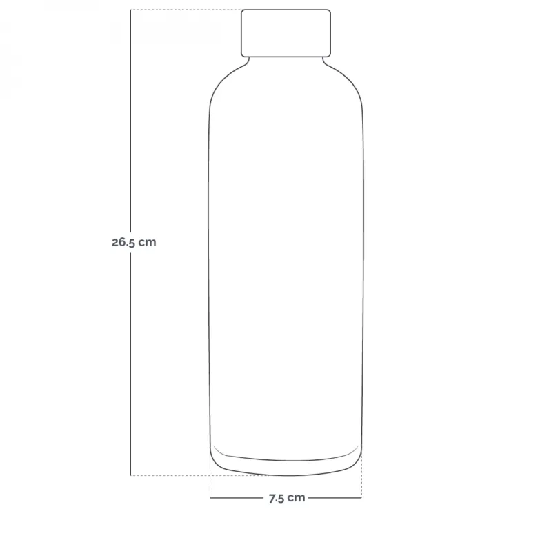 Gourde isotherme 750ml - vert