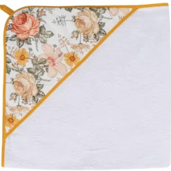 Grande cape de bain coton bambou