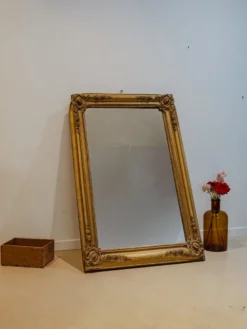 Grand miroir style louis-philippe doré n°1163