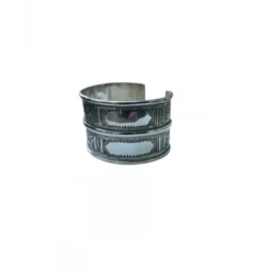 Gros bracelet touarg rigide double