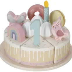 Gâteau d'anniversaire rose