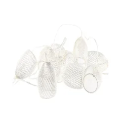 Guirlande lumineuse en métal 10 led cage