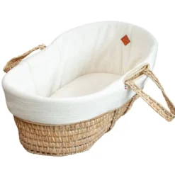 Habillage couffin gaze de coton jeanne