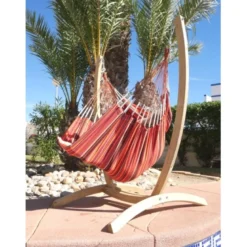 Hamac chaise andalou xl avec support en