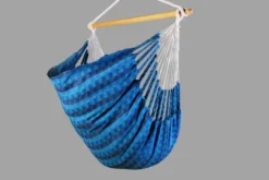Hamac chaise colombia bleu