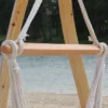 Hamac chaise filet écru