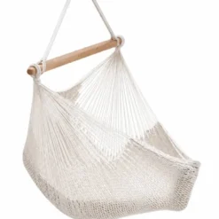 Hamac chaise filet écru