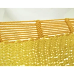 Hamac chaise filet jaune
