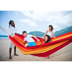Hamac familial orange