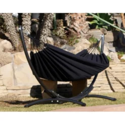 Hamac sur pied azteka xl cloud black