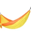 Hamac voyage double jaune