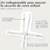 Harnais de sécurité pour chaise