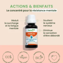 Herbalgem - energem surcharge mentale - bio
