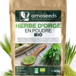 Herbe d'orge en poudre bio 500g