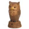 Hibou solaire détecteur de mouvement en céramique