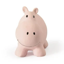 Hippopotame en caoutchouc naturel