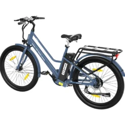Hitway vélo électrique 27.5pc bleu avec panier