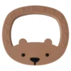 Hochet de dentition ours petit marron