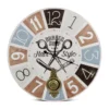 Horloge ancienne balancier barber shop