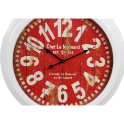 Horloge ancienne murale chef le normand