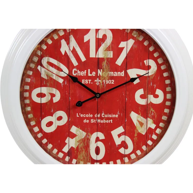 Horloge ancienne murale chef le normand