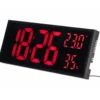 Horloge digitale led rouge en format xxl