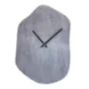 Horloge organic argent 50 x 35 cm