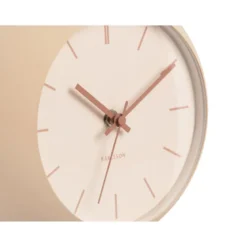 Horloge à poser nirvana globe beige