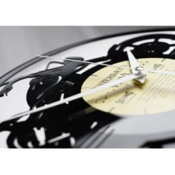Horloge vinyle recyclé freedom