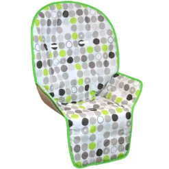Housse assise chaise haute - vert