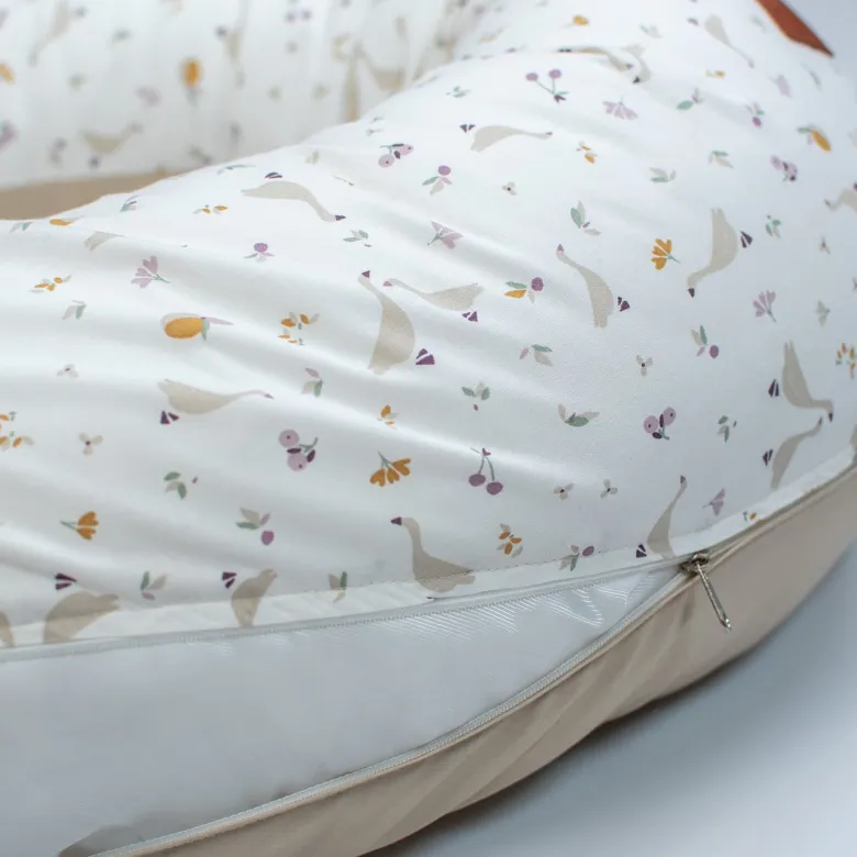 Housse coussin d'allaitement sidonia