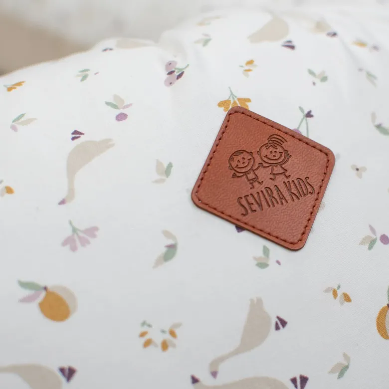 Housse coussin d'allaitement sidonia