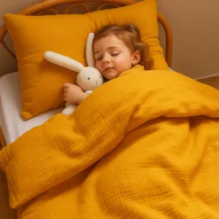 Housse de couette en coton bio honey