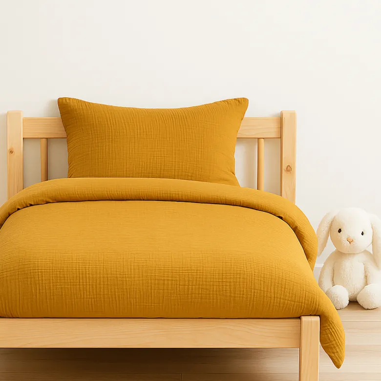 Housse de couette en coton bio honey
