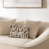 Housse de coussin 30x50 kaki