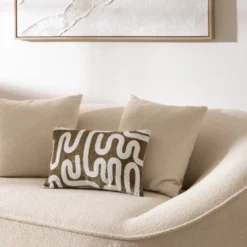 Housse de coussin 30x50 kaki
