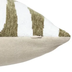 Housse de coussin 30x50 kaki