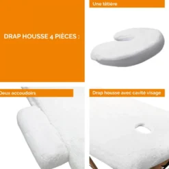 Housse pour table de massage