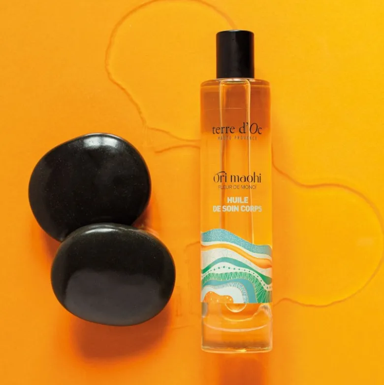 Huile corps bio fleur de monoï 100 ml