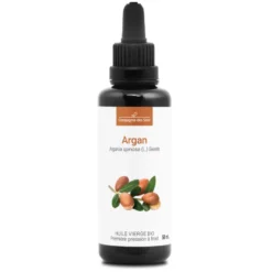 Huile d'argan du maroc bio - 50ml - fraîcheur garantie oxycert® - vierge & de 1?