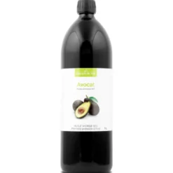 Huile d'avocat bio - 1l - fraîcheur garantie oxycert® - vierge & de 1?? pression