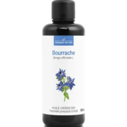 Huile de bourrache bio - 100ml - fraîcheur garantie oxycert® - vierge & de 1?? p