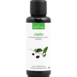 Huile de jojoba bio - 50ml - fraîcheur garantie oxycert® - vierge & de 1?? press