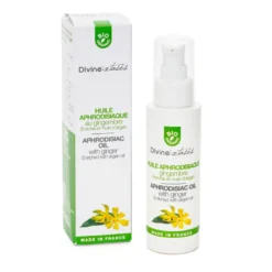 Huile de massage aphrodisiaque bio