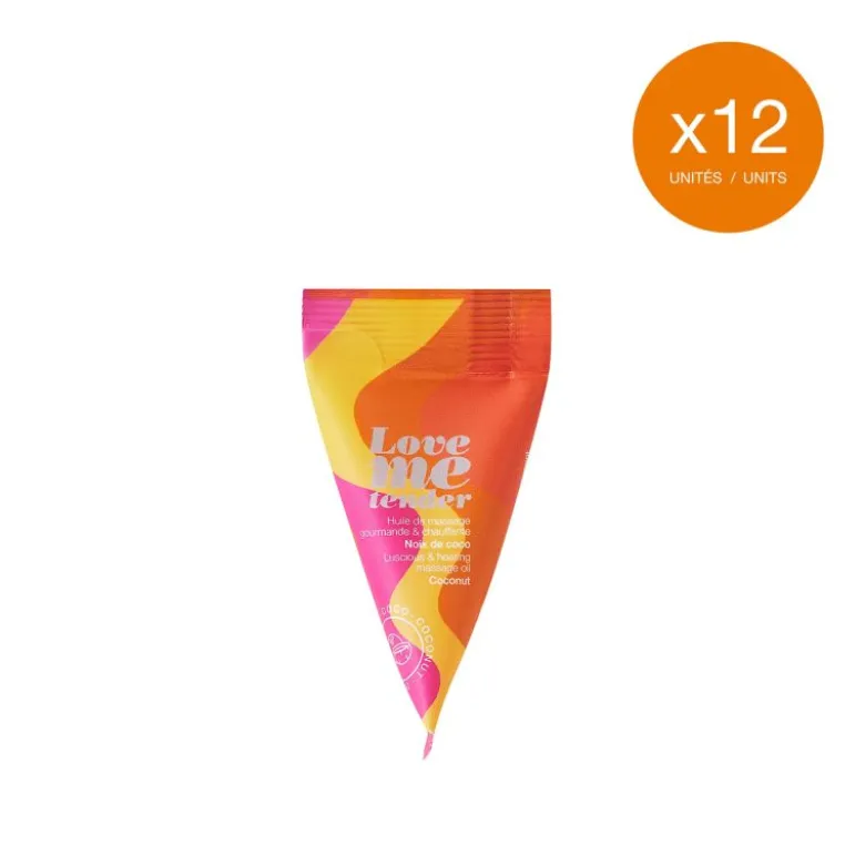 Huile de massage x 12 - coco
