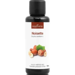 Huile de noisette bio - 50ml - fraîcheur garantie oxycert® - vierge & de 1?? pre