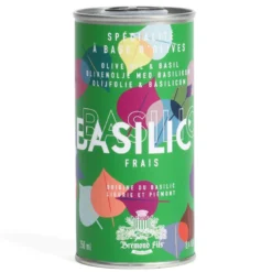 Huile d'olive extra vierge basilic Maison Brémond produite en Provence 250 ml