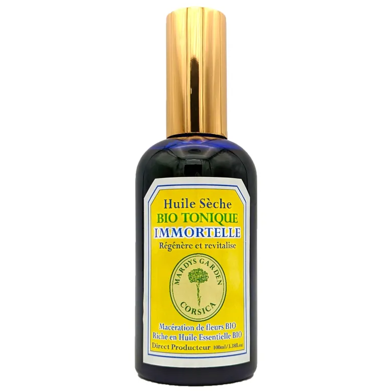 Huile sèche immortelle myrte corse 100ml