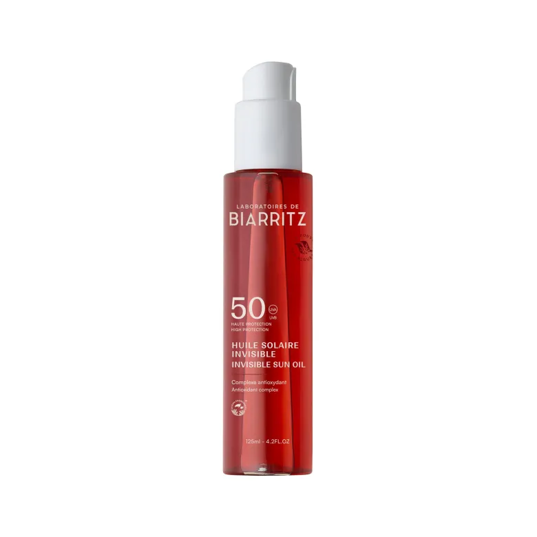 Huile solaire satinée spf50 3 en 1